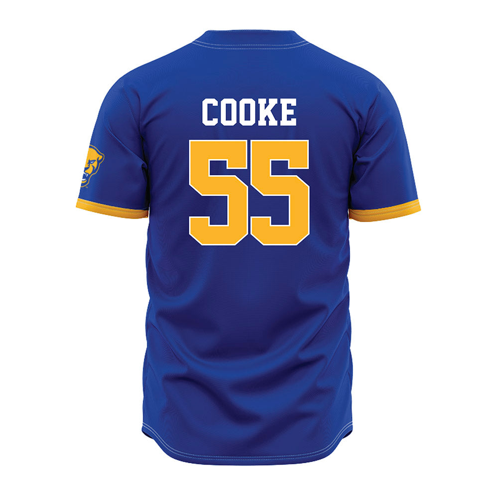 Pittsburgh - NCAA Baseball : Jackson Cooke - Blue Jersey