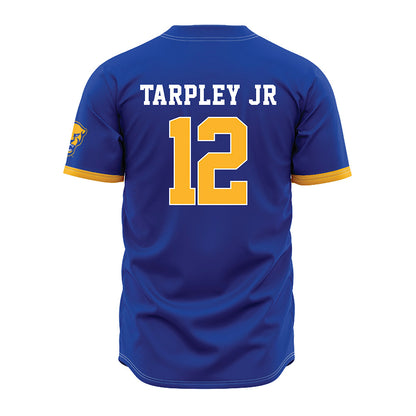 Pittsburgh - NCAA Baseball : Derrick Tarpley Jr - Blue Jersey