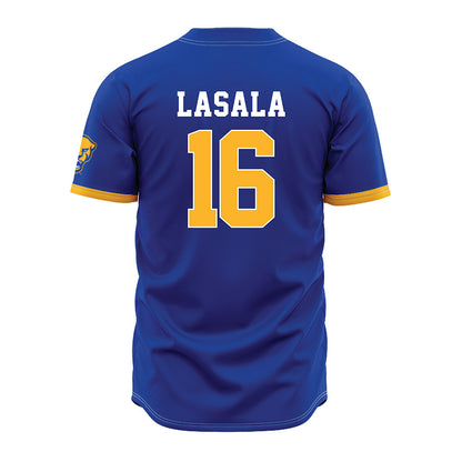 Pittsburgh - NCAA Baseball : Anthony LaSala - Blue Jersey