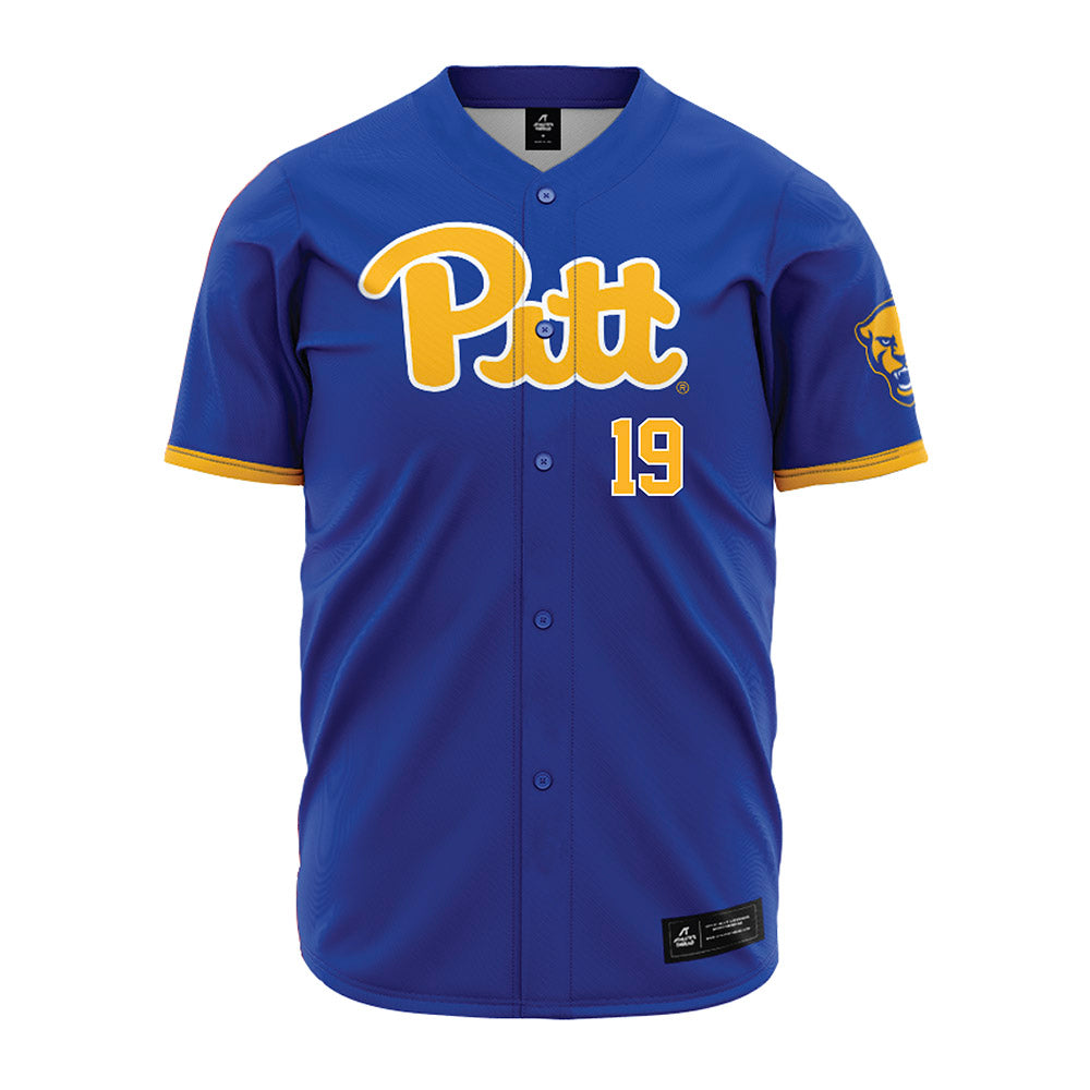 Pittsburgh - NCAA Baseball : Gavin Chillot - Blue Jersey