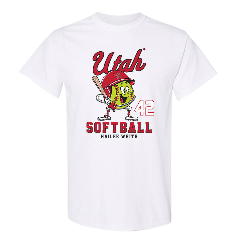 Utah - NCAA Softball : Hailee White - Fashion Shersey T-Shirt-0