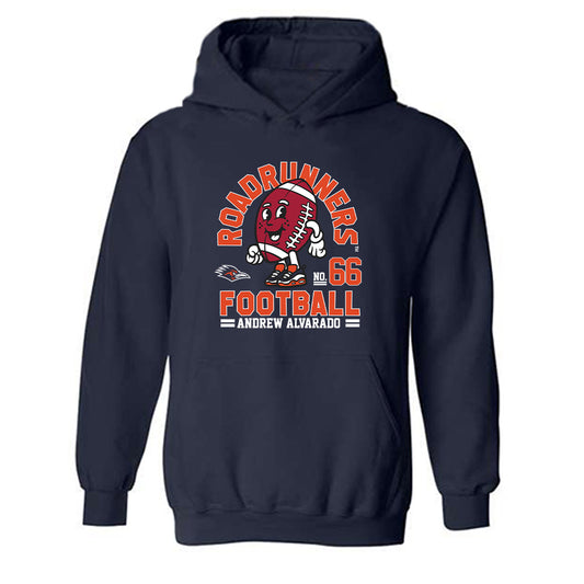 UTSA - NCAA Football : Andrew Alvarado - Fashion Shersey Hooded Sweatshirt