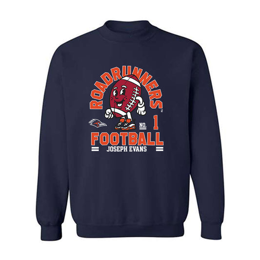 UTSA - NCAA Football : Joseph Evans - Fashion Shersey Crewneck Sweatshirt