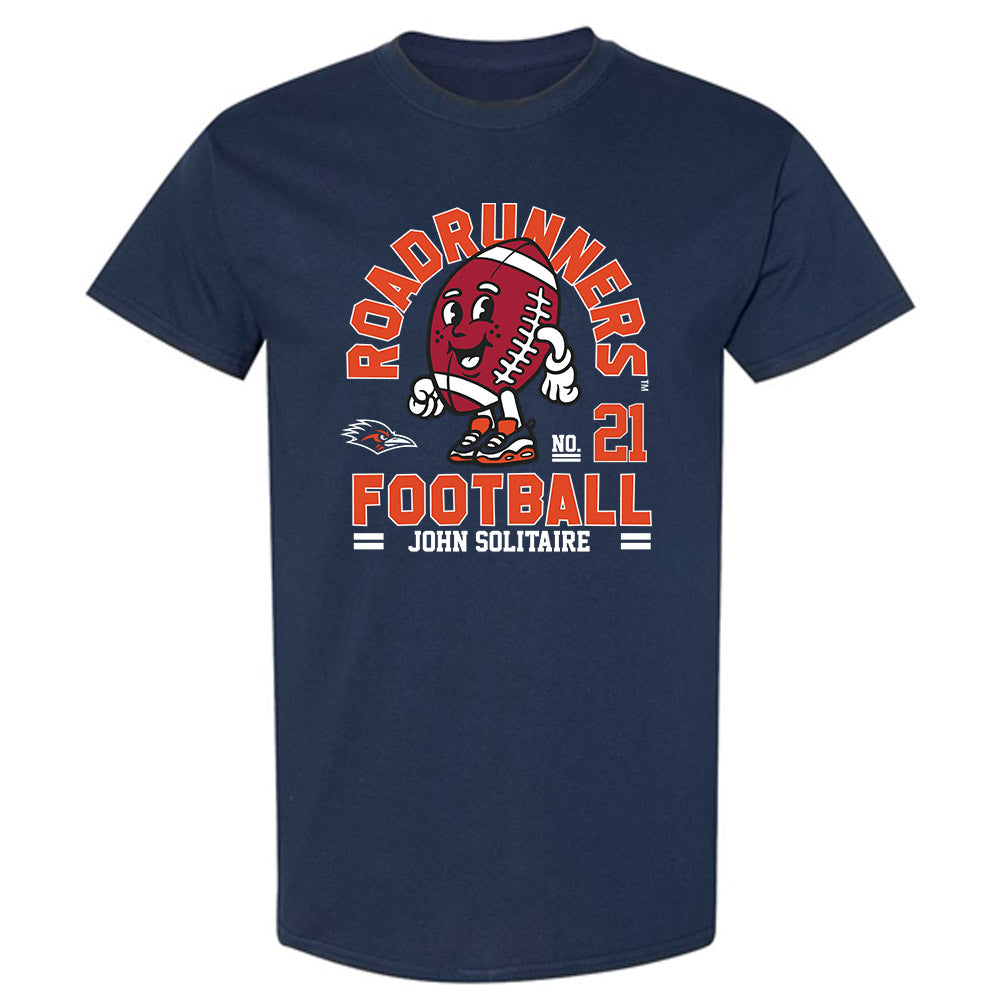 UTSA - NCAA Football : John Solitaire - Fashion Shersey T-Shirt-0