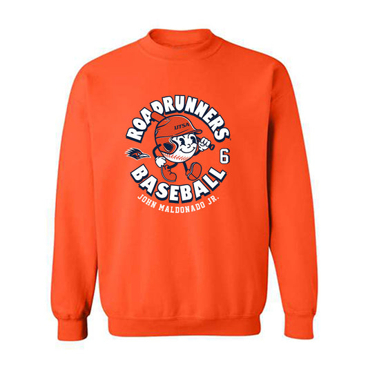 UTSA - NCAA Baseball : John Maldonado Jr. - Fashion Shersey Crewneck Sweatshirt-0