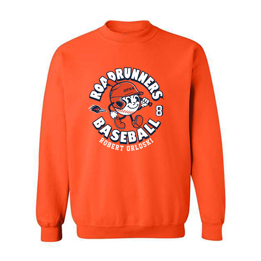 UTSA - NCAA Baseball : Robert Orloski - Fashion Shersey Crewneck Sweatshirt-0