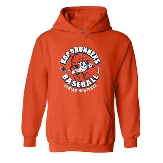 UTSA - NCAA Baseball : Damian Montanez - Fashion Shersey Hooded Sweatshirt-0