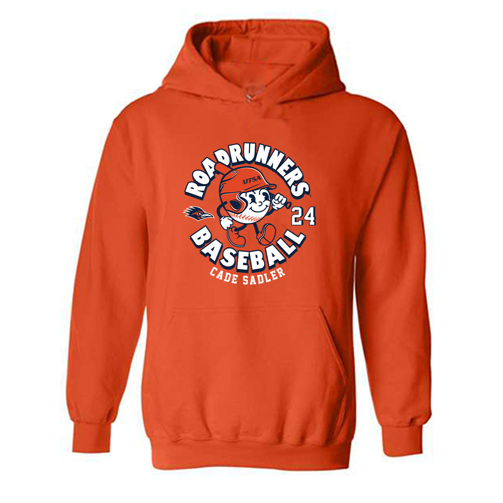 UTSA - NCAA Baseball : Cade Sadler - Fashion Shersey Hooded Sweatshirt-0