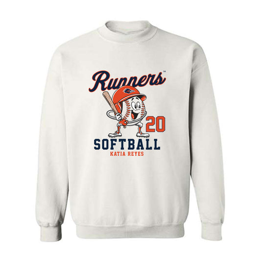 UTSA - NCAA Softball : Katia Reyes - Fashion Shersey Crewneck Sweatshirt-0