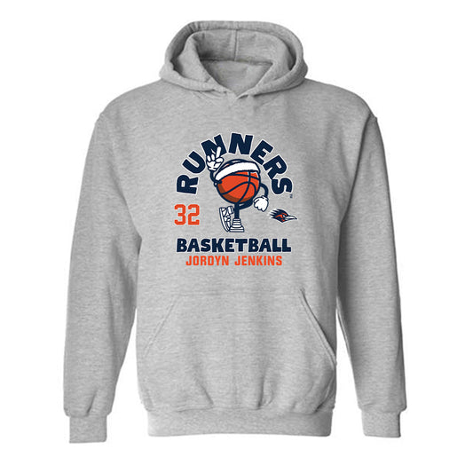 UTSA - NCAA Women's Basketball : Jordyn Jenkins - Fashion Shersey Hooded Sweatshirt-0