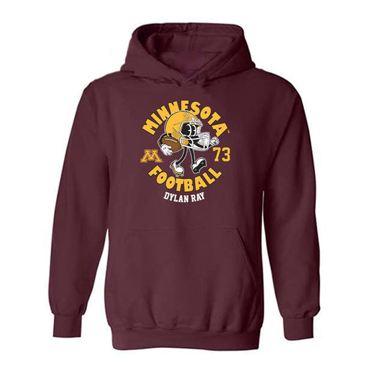 Minnesota - NCAA Football : Dylan Ray - Fashion Shersey Hooded Sweatshirt-0