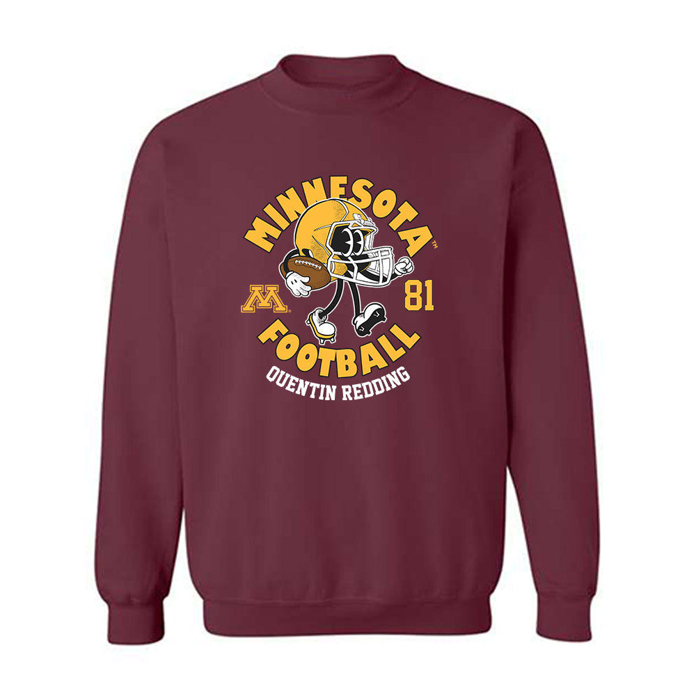 Minnesota - NCAA Football : Quentin Redding - Fashion Shersey Crewneck Sweatshirt-0