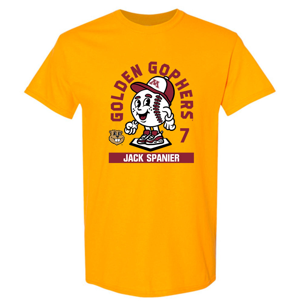 Minnesota - NCAA Baseball : Jack Spanier - Fashion Shersey T-Shirt-0