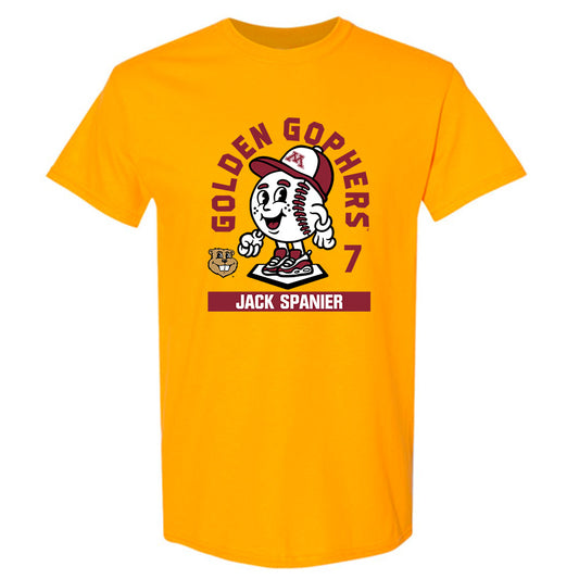 Minnesota - NCAA Baseball : Jack Spanier - Fashion Shersey T-Shirt-0