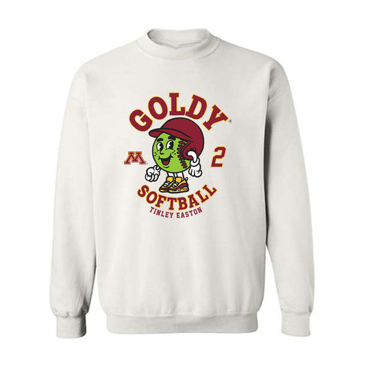 Minnesota - NCAA Softball : Tinley Easton - Fashion Shersey Crewneck Sweatshirt-0