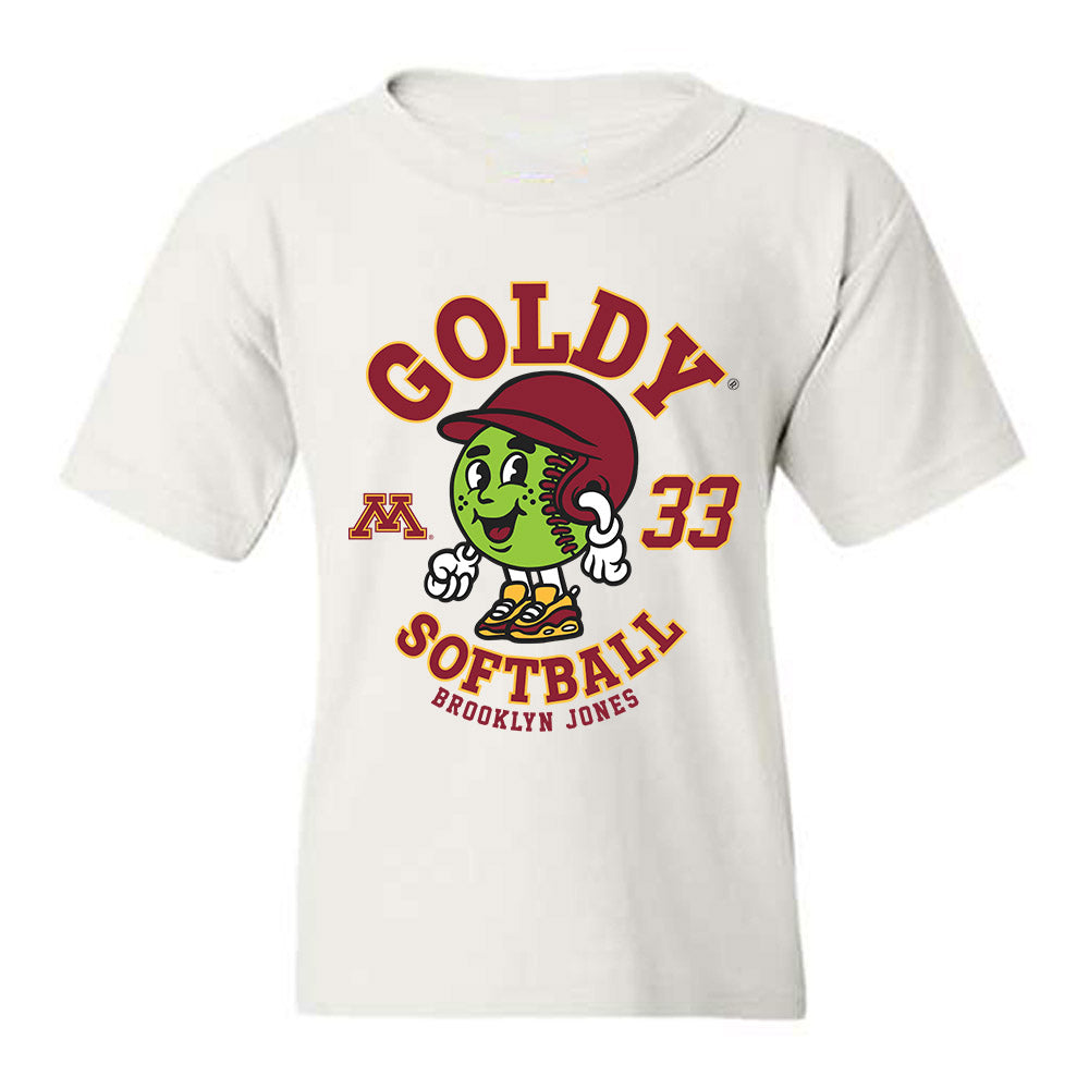Minnesota - NCAA Softball : Brooklyn Jones - Fashion Shersey Youth T-Shirt-0
