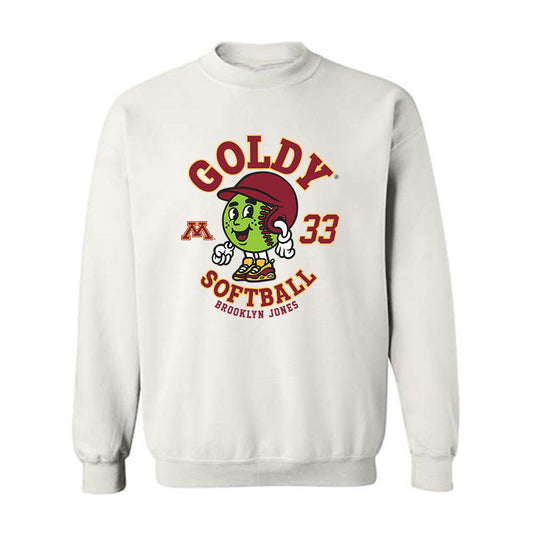 Minnesota - NCAA Softball : Brooklyn Jones - Fashion Shersey Crewneck Sweatshirt-0