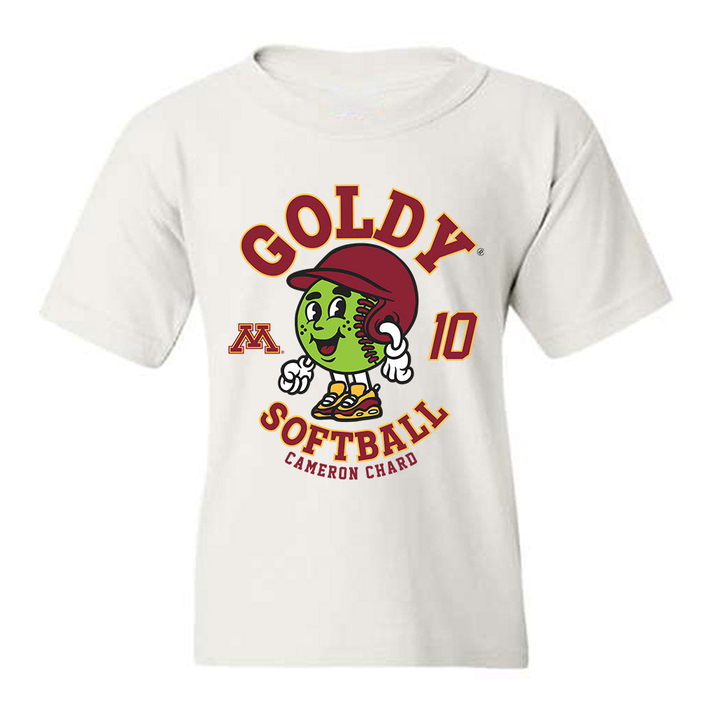 Minnesota - NCAA Softball : Cameron Chard - Fashion Shersey Youth T-Shirt-0