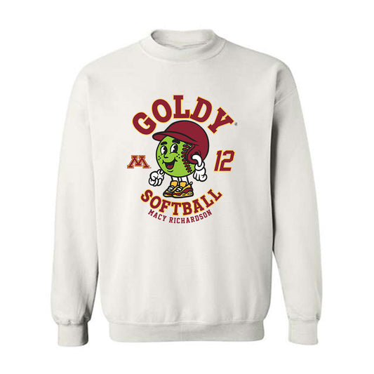 Minnesota - NCAA Softball : Macy Richardson - Fashion Shersey Crewneck Sweatshirt-0