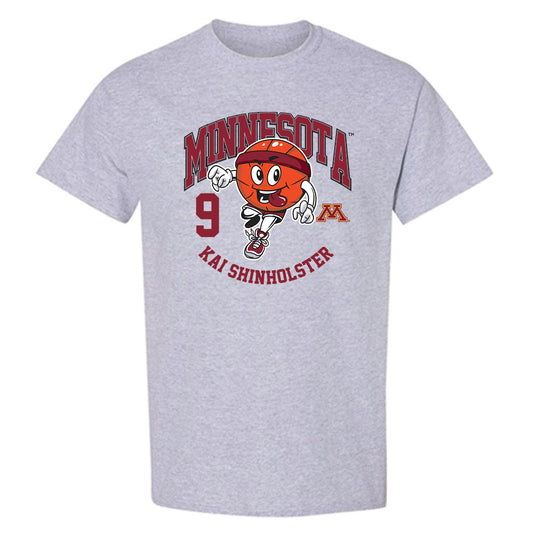 Minnesota - NCAA Men's Basketball : Kai Shinholster - Fashion Shersey T-Shirt-0