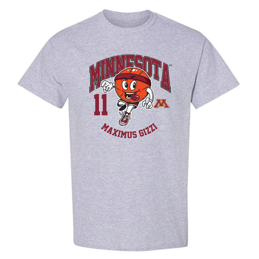 Minnesota - NCAA Men's Basketball : Maximus Gizzi - Fashion Shersey T-Shirt-0