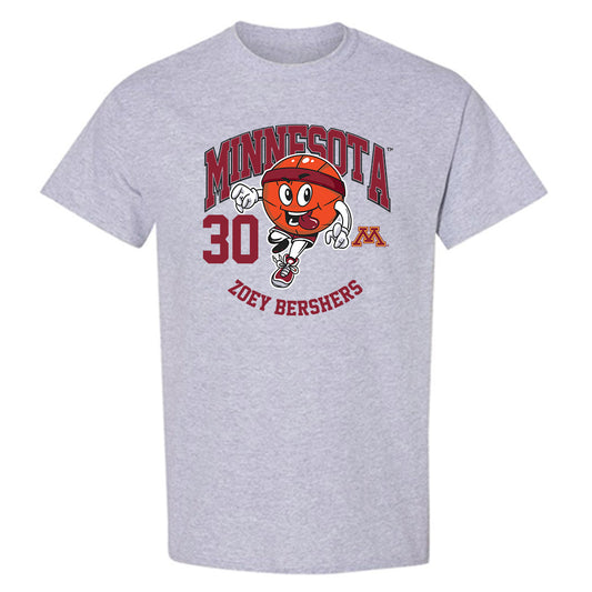 Minnesota - NCAA Women's Basketball : Zoey Bershers - Fashion Shersey T-Shirt-0