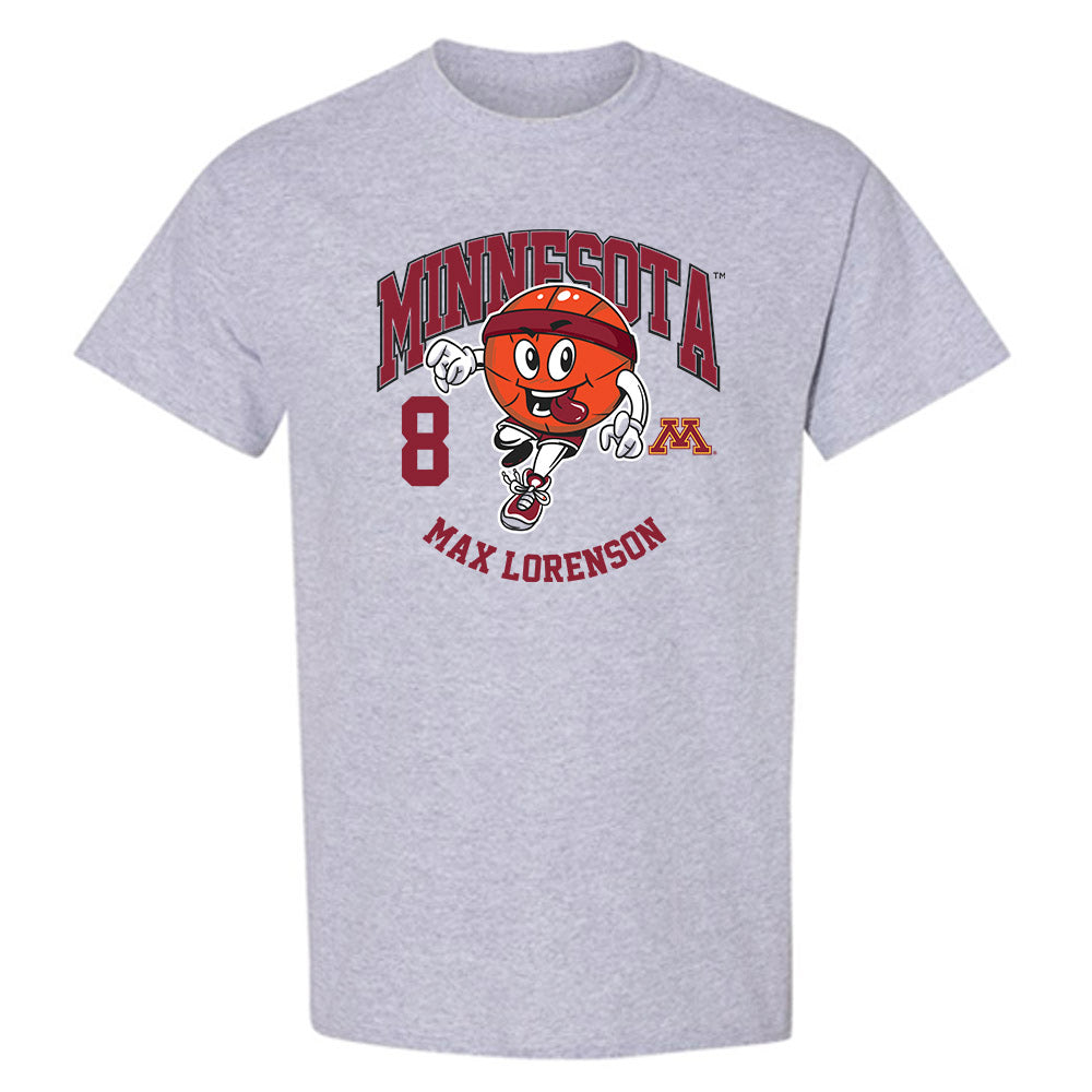 Minnesota - NCAA Men's Basketball : Max Lorenson - Fashion Shersey T-Shirt-0