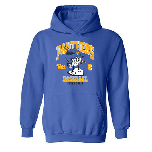 Pittsburgh - NCAA Baseball : Caden Dulin - Fashion Shersey Hooded Sweatshirt