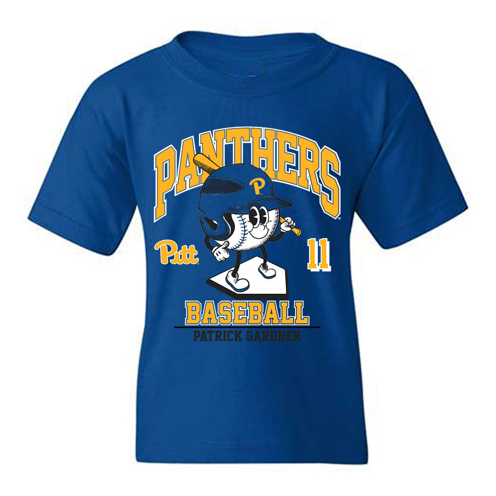 Pittsburgh - NCAA Baseball : Patrick Gardner - Fashion Shersey Youth T-Shirt-0