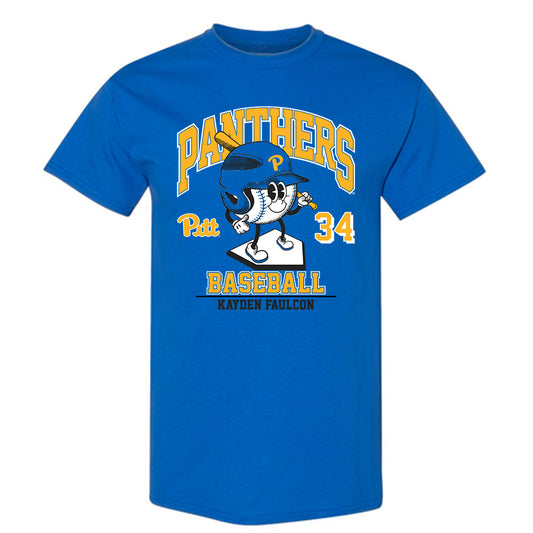 Pittsburgh - NCAA Baseball : Kayden Faulcon - Fashion Shersey T-Shirt