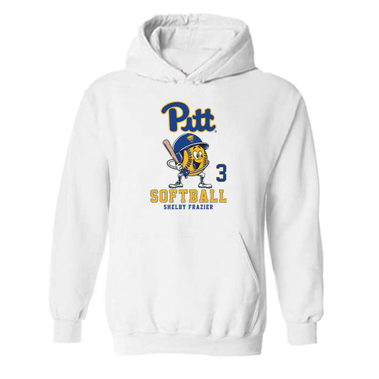 Pittsburgh - NCAA Softball : Shelby Frazier - Fashion Shersey Hooded Sweatshirt-0