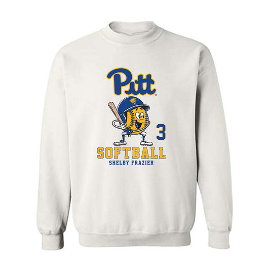 Pittsburgh - NCAA Softball : Shelby Frazier - Fashion Shersey Crewneck Sweatshirt-0