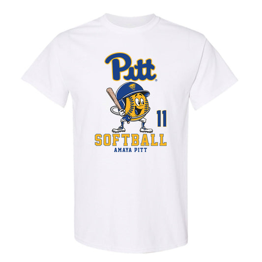 Pittsburgh - NCAA Softball : Amaya Pitt - Fashion Shersey T-Shirt-0