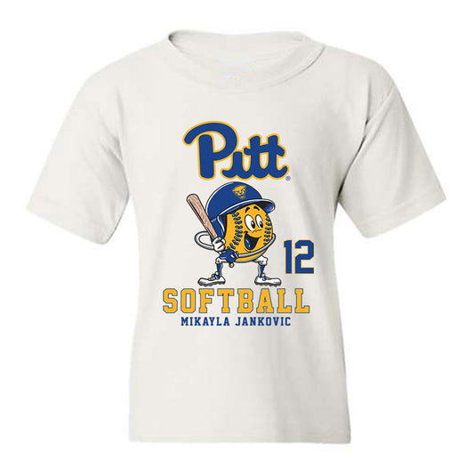 Pittsburgh - NCAA Softball : Mikayla Jankovic - Fashion Shersey Youth T-Shirt-0