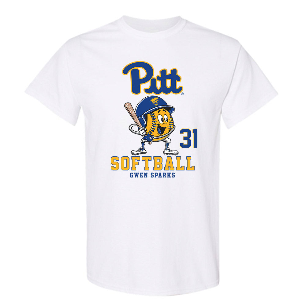 Pittsburgh - NCAA Softball : Gwen Sparks - Fashion Shersey T-Shirt-0