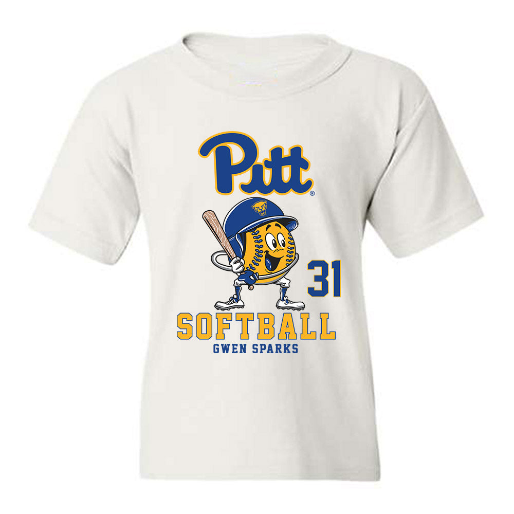 Pittsburgh - NCAA Softball : Gwen Sparks - Fashion Shersey Youth T-Shirt-0