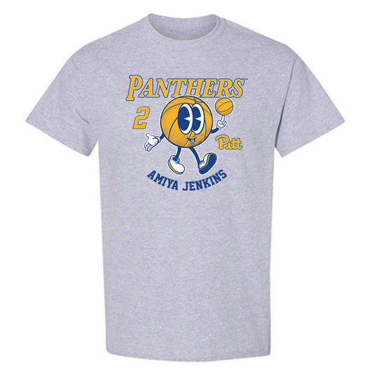 Pittsburgh - NCAA Women's Basketball : Amiya Jenkins - T-Shirt