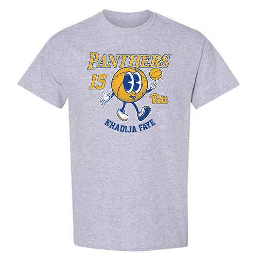 Pittsburgh - NCAA Women's Basketball : khadija faye - Fashion Shersey T-Shirt