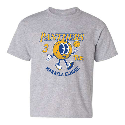 Pittsburgh - NCAA Women's Basketball : MaKayla Elmore - Youth T-Shirt