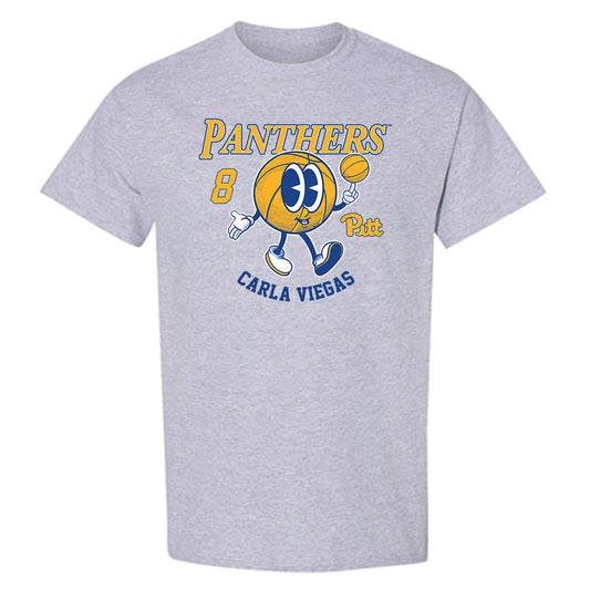 Pittsburgh - NCAA Women's Basketball : Carla Viegas - Fashion Shersey T-Shirt-0