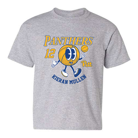 Pittsburgh - NCAA Men's Basketball : Kieran Mullen - Fashion Shersey Youth T-Shirt-0
