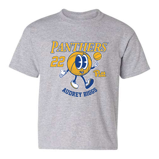 Pittsburgh - NCAA Women's Basketball : Audrey Biggs - Youth T-Shirt