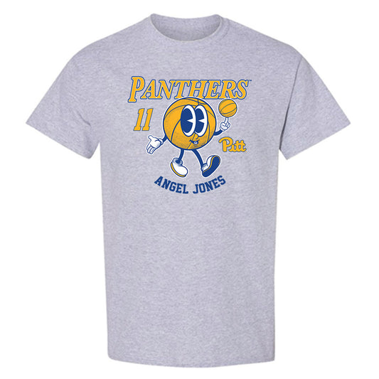 Pittsburgh - NCAA Women's Basketball : Angel Jones - Fashion Shersey T-Shirt-0