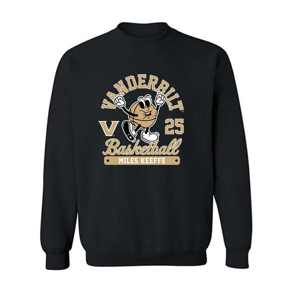 Vanderbilt - NCAA Men's Basketball : Miles Keeffe - Fashion Shersey Crewneck Sweatshirt-0