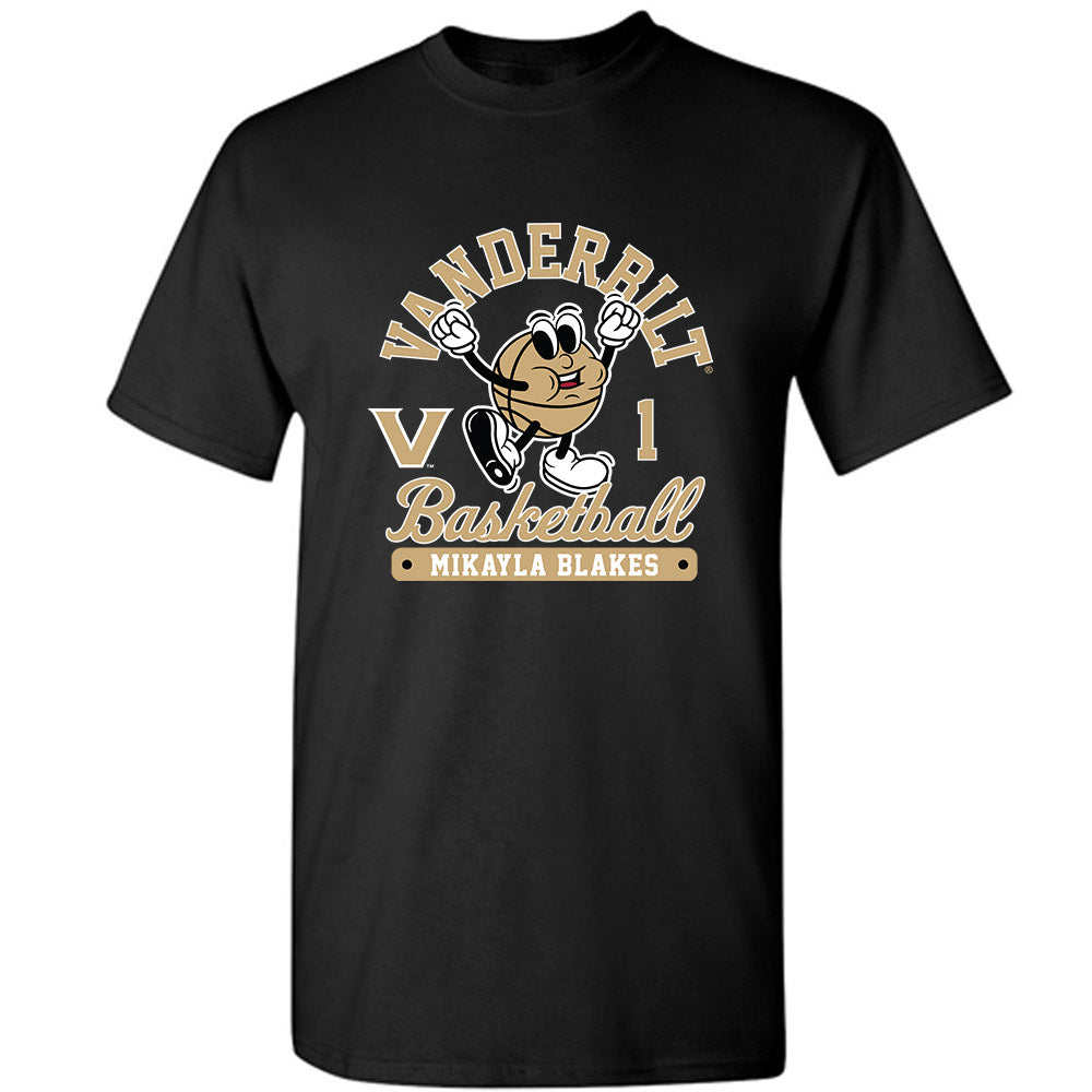 Vanderbilt - NCAA Women's Basketball : Mikayla Blakes - Fashion Shersey T-Shirt-0