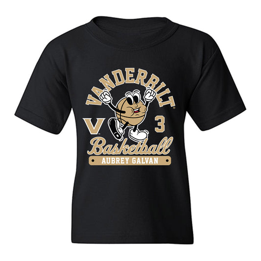 Vanderbilt - NCAA Women's Basketball : Aubrey Galvan - Fashion Shersey Youth T-Shirt-0