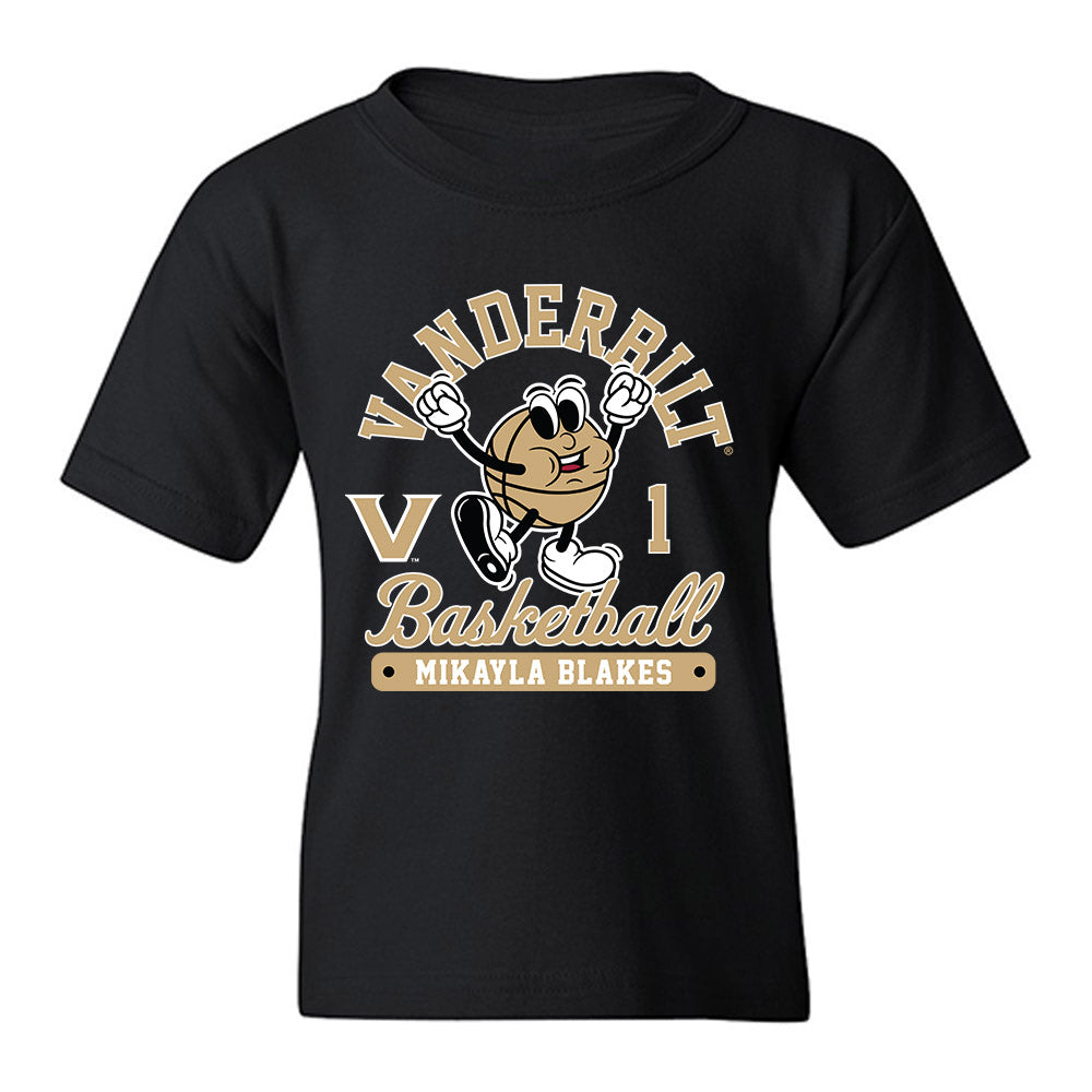 Vanderbilt - NCAA Women's Basketball : Mikayla Blakes - Fashion Shersey Youth T-Shirt-0