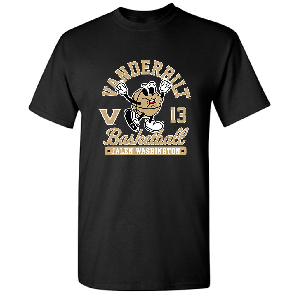 Vanderbilt - NCAA Men's Basketball : Jalen Washington - Fashion Shersey T-Shirt-0