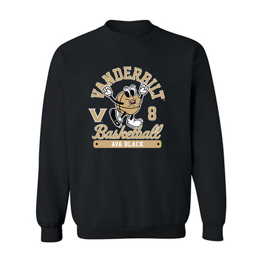 Vanderbilt - NCAA Women's Basketball : Ava Black - Fashion Shersey Crewneck Sweatshirt-0