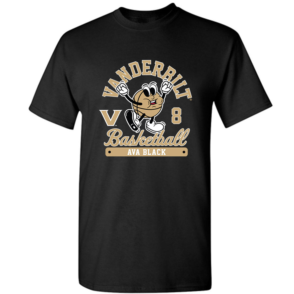 Vanderbilt - NCAA Women's Basketball : Ava Black - Fashion Shersey T-Shirt-0